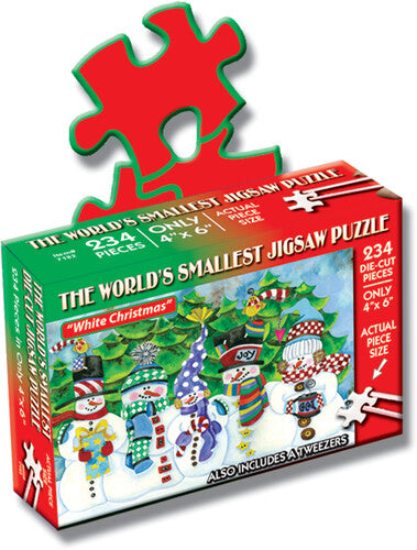 Worlds Smallest Puzzle White Christmas
