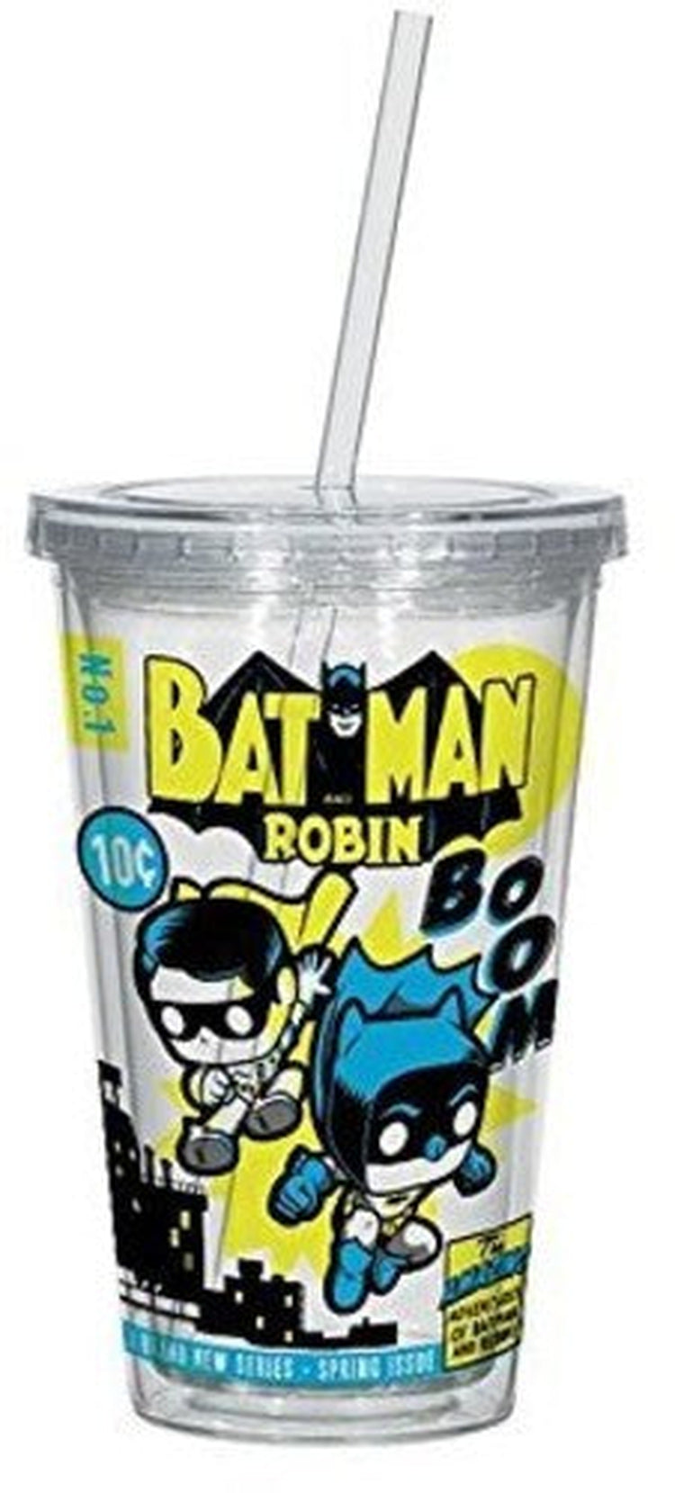 FUNKO ACRYLIC CUP: DC - Batman/Robin Comic