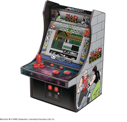 My Arcade DGUNL-3214 Bad Dudes Micro Player Arcade Machine - 6 Inch Collectable