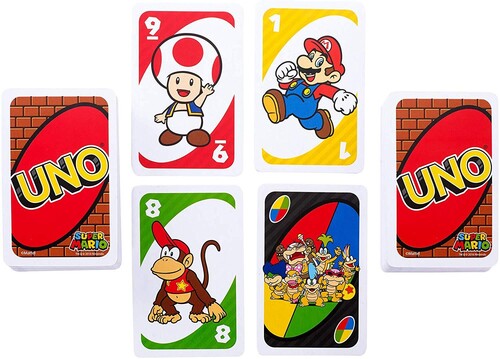 Mattel Games - UNO: Super Mario Bros. (Nintendo)