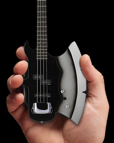 Kiss Gene Simmons Signature Axe Mini Bass Guitar Replica Collectible