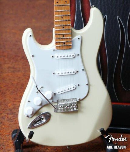 Fender Lefty Stratocaster Cream Mini Guitar Replica Collectible