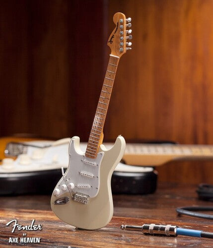 Fender Lefty Stratocaster Cream Mini Guitar Replica Collectible
