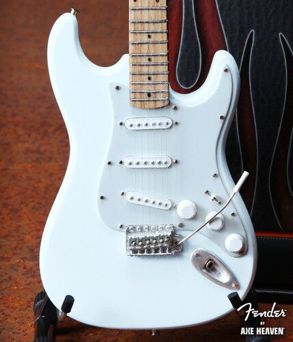 Fender Stratocaster Olympic White Mini Guitar Replica Collectible