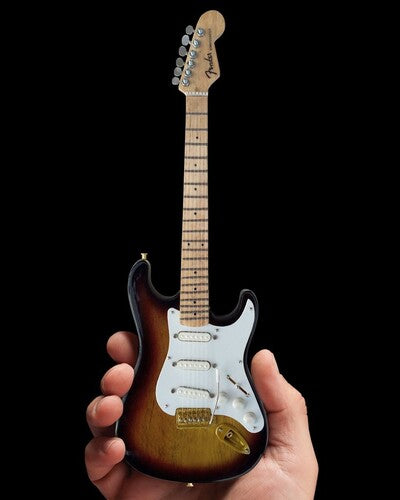 Fender Stratocaster 60th Anniversary Sunburst Mini Guitar Replica Collectible