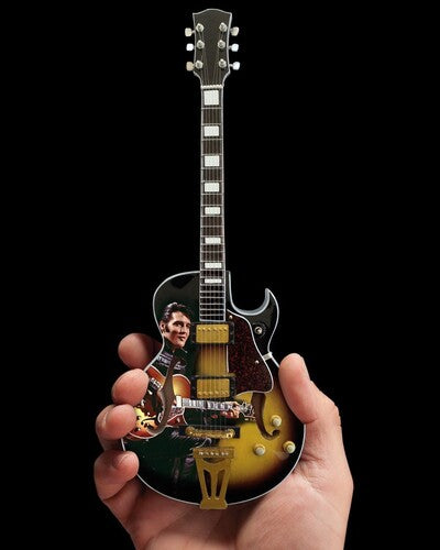 Elvis Presley 1968 Comeback Special Hollow Body Mini Guitar Replica Collectible