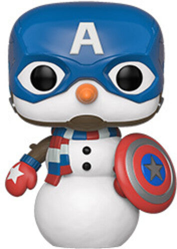 FUNKO POP! MARVEL: Holiday - Captain America