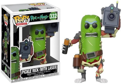 FUNKO POP! ANIMATION: Rick and Morty - Pickle Rick with Laser