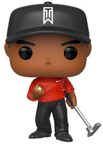FUNKO POP! GOLF: Tiger Woods (Red Shirt)