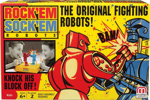 Mattel Games - Rock Em' Sock Em' Robots