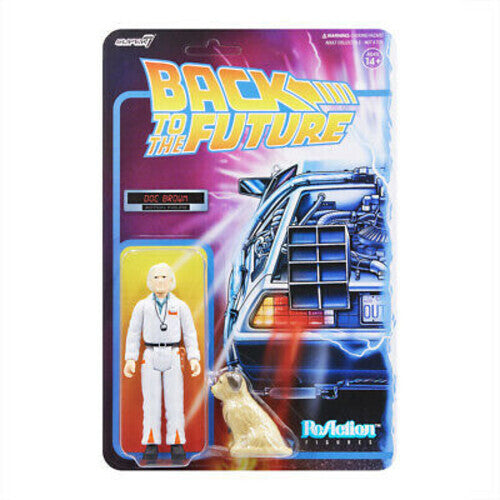Super7 - ReAction Figure - Back to the Future Wave 1 - Doc Brown 1980s