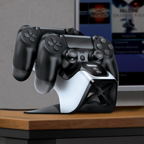 BIONIK BNK-9027 PS4 Power Station - Dual Dock Controller Charge Stand