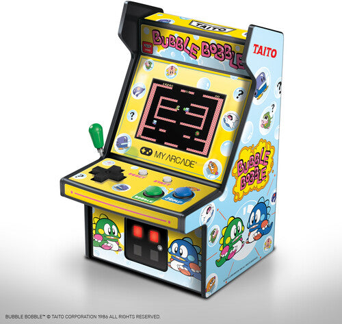 My Arcade DGUNL-3241 Bubble Bobble Micro Player Retro Arcade Machine - 6.75 IN
