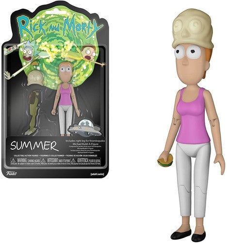 FUNKO ACTION FIGURE: Rick & Morty - Summer with Weird Hat