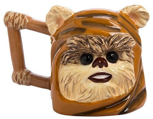 24 oz Star Wars Ewok Ceramic Sculpted Mug