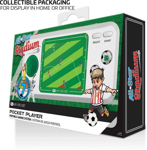 My Arcade DGUNL-3275 All-Star Stadium Pocket Player Portable Handheld Game Sys
