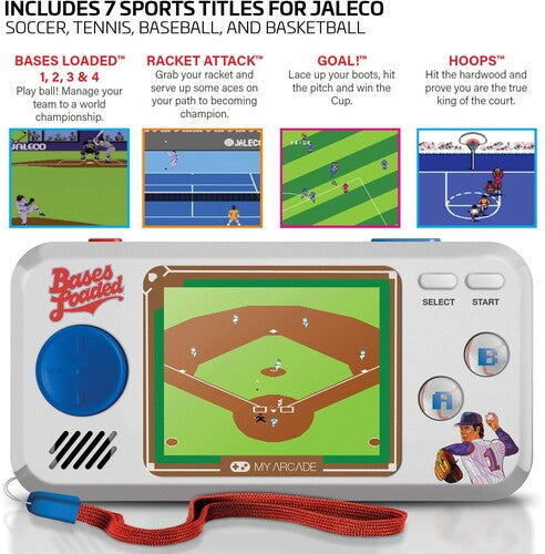 My Arcade DGUNL-3278 Bases Loaded Pocket Player Portable Handheld Game System