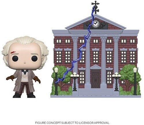 FUNKO POP! TOWN: Back to the Future - Doc with Clock Tower