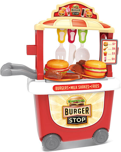 Burger Cart Playset