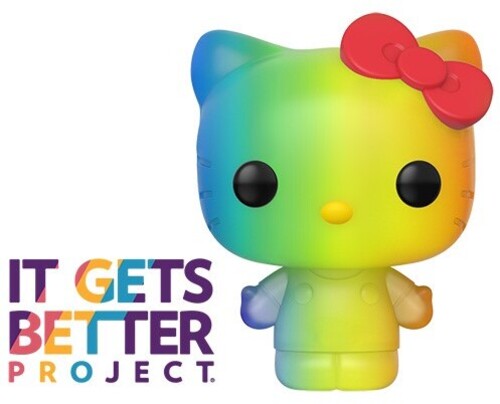 FUNKO POP! ANIMATION: Pride 2020 - Hello Kitty (Rainbow)