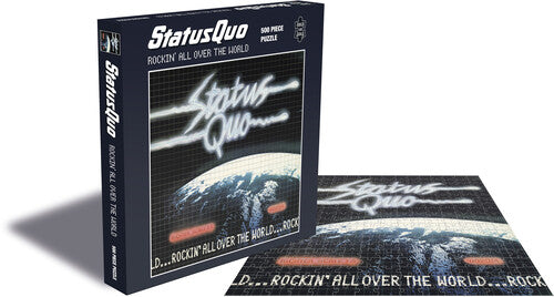Status Quo Rockin All Over The World (500 Piece Jigsaw Puzzle)