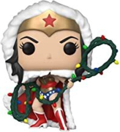 FUNKO POP! HEROES: DC Holiday - Wonder Woman with Lights Lasso
