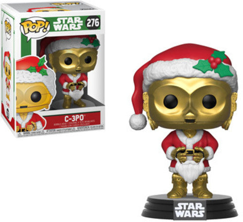 FUNKO POP! STAR WARS: Holiday - C - 3PO as Santa