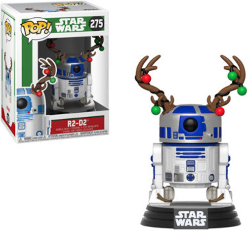 FUNKO POP! STAR WARS: Holiday - R2D2 with Antlers