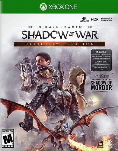 Middle Earth: Shadow of War - Definitive Edition fro Xbox One