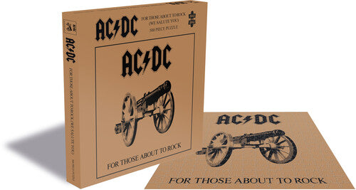 AC/DC For Those About To Rock (500 Piece Jigsaw Puzzle)