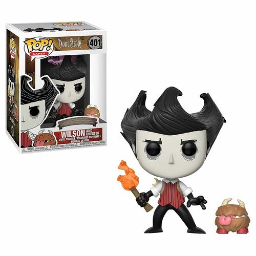 FUNKO POP! & BUDDY: Don't Starve - Wilson with Chester