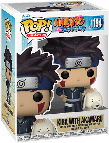 FUNKO POP! ANIMATION: Naruto - Kiba w/ Akamaru