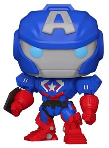 FUNKO POP! MARVEL: Marvel Mech- Cap. America