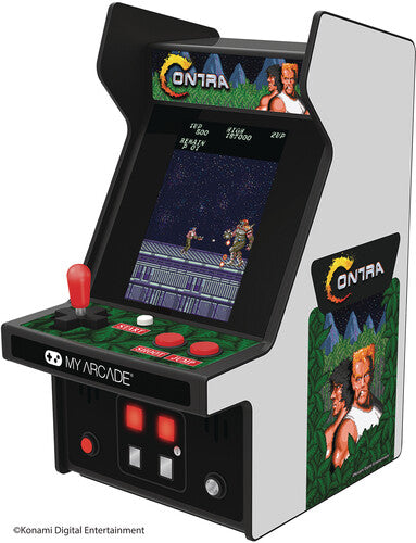 My Arcade DGUNL-3280 Contra Micro Player Retro Arcade Machine - 7.25 Inch