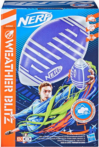 Hasbro Collectibles - Nerf Weather Blitz Football (Silver)