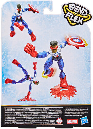 Hasbro Collectibles - Marvel Avengers Bend And Flex Captain America