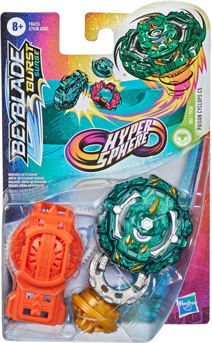 Hasbro Collectibles - Beyblade Burst Rise Hypersphere Poison Cyclops C5 Starter Pack