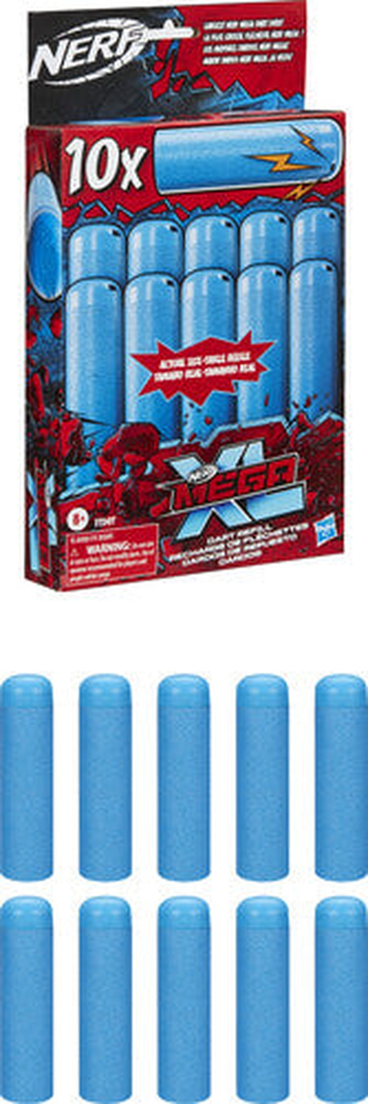 Hasbro Collectibles - Nerf Mega XL 10-Dart Refill