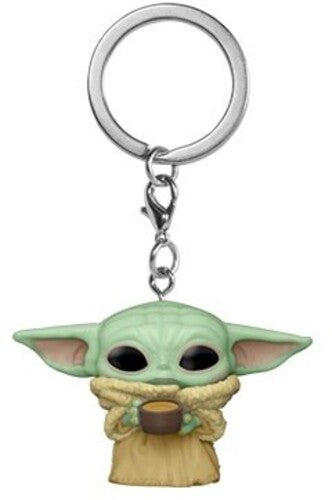 FUNKO POP! KEYCHAINS: The Mandalorian - The Child with Cup