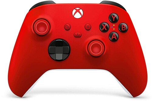Microsoft Wireless Controller - Pulse Red for Xbox Series X, Xbox Series S, and Xbox One