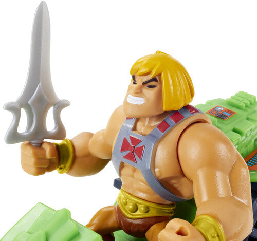 Mattel Collectible - Masters of the Universe Eternia Minis He-Man & Ground Ripper (He-Man, MOTU)