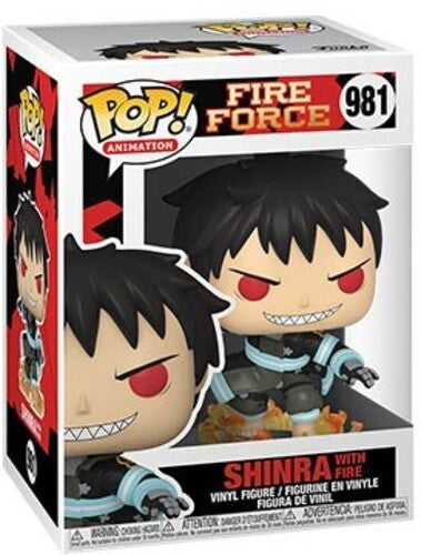 FUNKO POP! ANIMATION: Fire Force - Shinra w/Fire