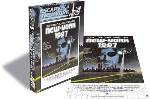 Escape From New York French Movie Poster (500 Piece Jigsaw Puzzle)
