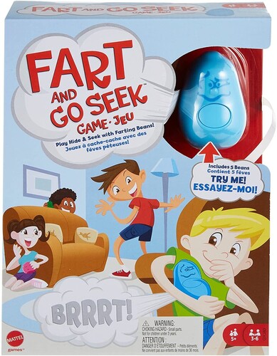 Mattel Games - Fart And Go Seek Game