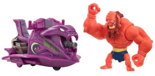 Mattel Collectible - Masters of the Universe Revelation Eternia Minis Beast Man & War Sled (He-Man, MOTU)