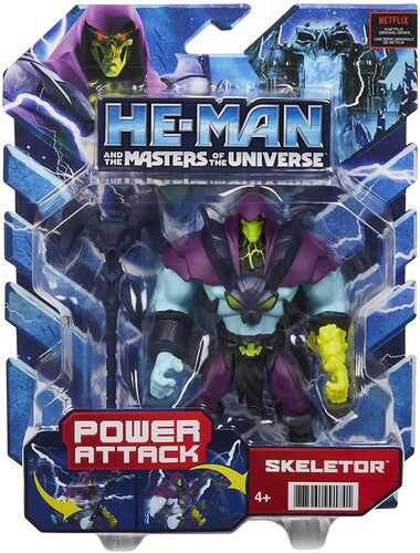 Mattel Collectible - Masters of the Universe Animated Skeletor with Power Attack (He-Man, MOTU)