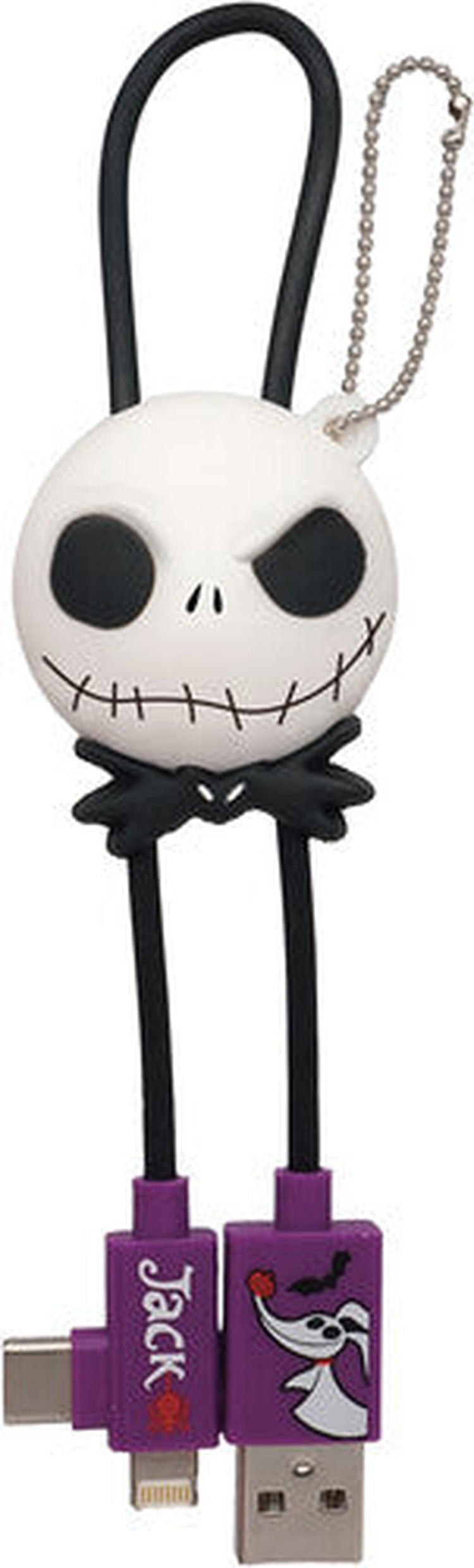 Nightmare Before Christmas - Jack 3D Foam USB Cable Bag Clip