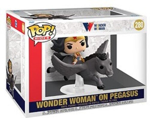 FUNKO POP! RIDE SUPER DELUXE: Wonder Woman 80th - Wonder Woman on Pegasus