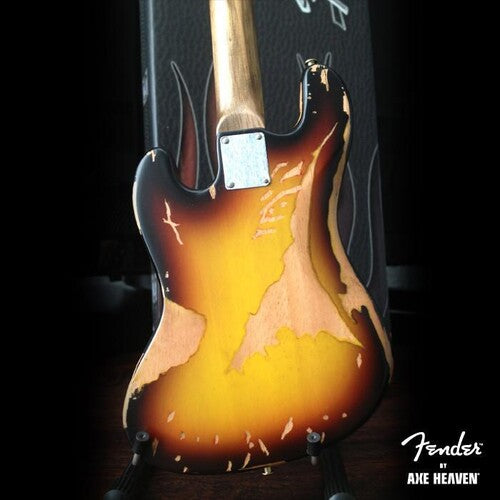 Fender Sunburst Jazz Bass Custom Shop Mini Bass Guitar Replica Collectible