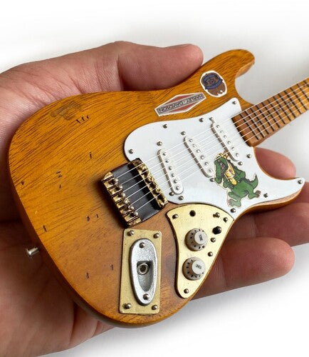 Jerry Garcia Grateful Dead Alligator Graham Nash Tribute Mini Guitar Replica Collectible